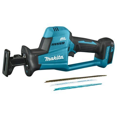 Профессиональная аккумуляторная сабельная пила Makita DJR189Z: без АКБ, безщеточная DJR189Z фото