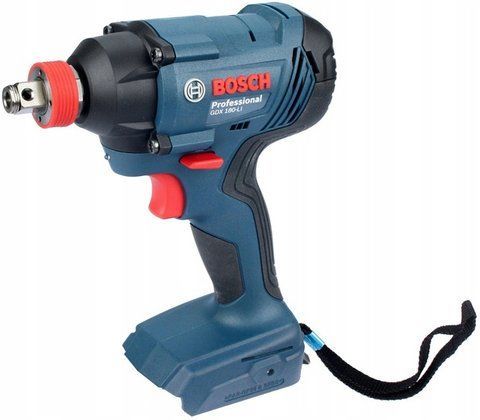 Профессиональный гайкокрут ударный аккумуляторный Bosch Professional GDX 180-LI: без АКБ, 180Нм VSE 06019G5226 VSE фото