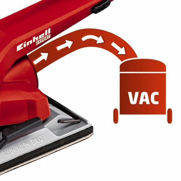 Шліфмашина Einhell TE-OS 2520 E: 250 Вт, 7000-12000 об/хв. плоска шліфувальна машина, віброшліфувальна 4460620 фото