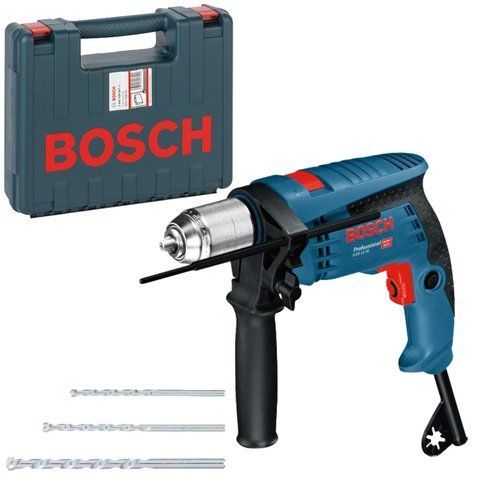 Професійна дриль електрична ударна Bosch Professional GSB 13 RE : 600 Вт, 1.8 Нм, 12800 об/хв, 44800 уд/хв VSE 0601217104 VSE фото