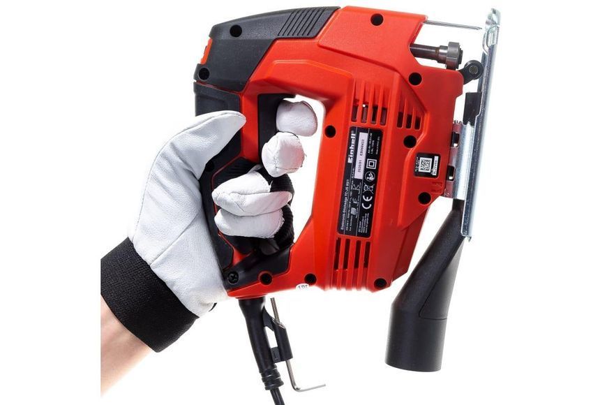 Професійний електричний ручний лобзик (електролобзик) Einhell TC-JS 80/1 : 550 Вт, 3000 об/хв, глибина різу 80мм (4321145) 4321145 VSE фото
