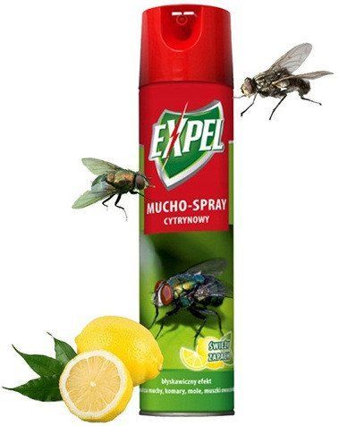 Аэрозоль от мух, комаров, мошек и других летающих насекомых Expel Mucho-spray 400 мл 4841 230 фото