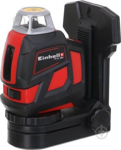 Лазерный нивелир Einhell TE-LL 360: красный луч, 20м, Class 2, 650 нм/635 нм, самовыравнивающийся 2270110 фото