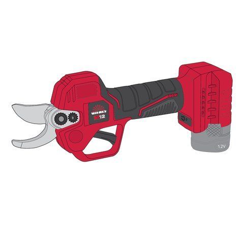Секатор акумуляторний Vitals Master&nbsp;AG&nbsp;1225ck BL Kit 000235287 фото