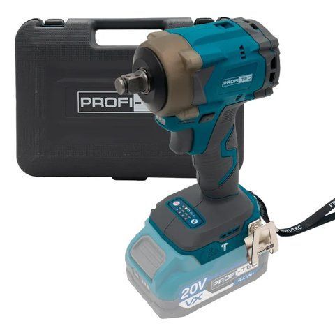 Потужний акумуляторний гайковерт PROFI-TEC PPTW4520 POWERLine : без АКБ (007883) 007883 фото