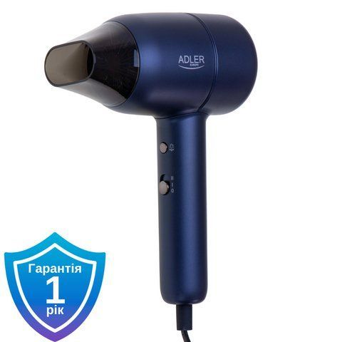Фен Adler AD 2279 blue, 1800 W 5905575904249 фото