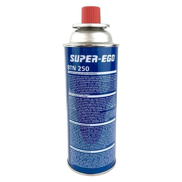 Баллон газовый для&nbsp;горелок, плитки, паяльных ламп Super-EGO 227 ГЕРМАНИЯ: Бутан 100%,, туристический Super-EGO 227 фото