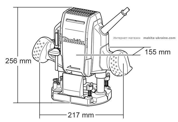 Фрезер електричний Makita RP0900 VSE 1354 VSE фото
