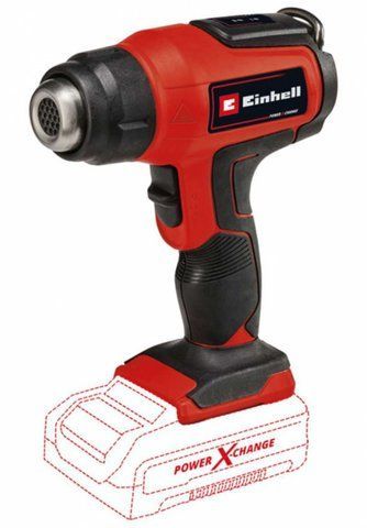 Фен аккумуляторный Einhell TE-HA 18 Li - Solo: 18В, 350&deg;С/550&deg;С, 200л/мин., без аккумулятора VSE 4520500 VSE фото