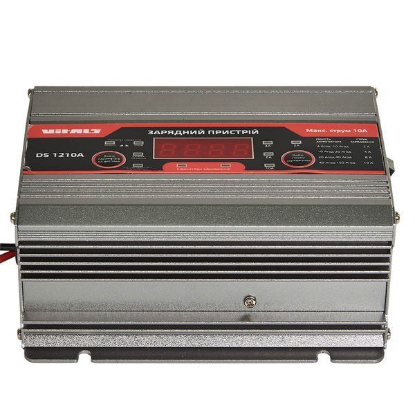 Интеллектуальное зарядное устройство Vitals DS 1210A 250Вт 14,5В для свинцово-кислотных аккумуляторов 000182749 фото