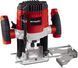 Електричний ручний столярний фрезер по дереву Einhell TC-RO 1155 E : 1100 Вт, 6-8 цанга, 30000 об/хв електрофрезер (4350470) VSE 4350470 VSE фото 1
