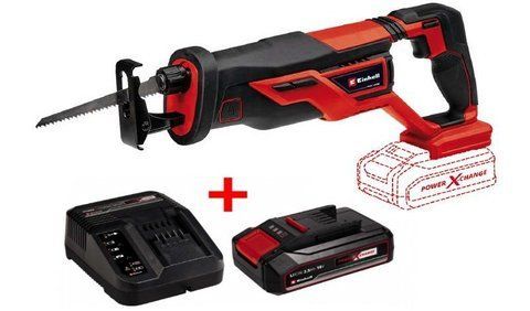 Пила себельная аккумуляторная Einhell TE-AP 18/26 Li - Solo:18V, с АКБ+ЗУ, 2600об/мин,дерево 180мм VSE 4326290, 4512097 VSE фото