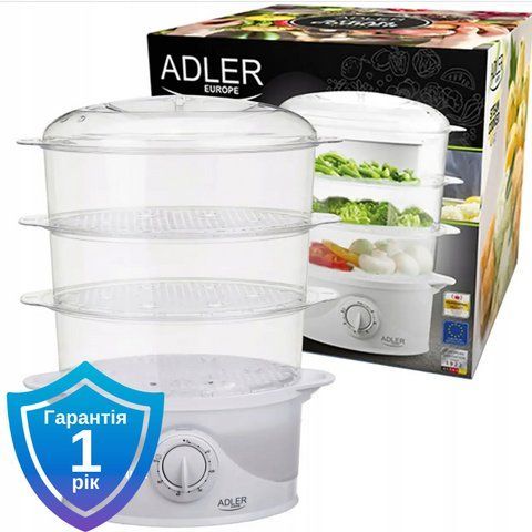 Пароварка Adler AD 633 5901436590316 фото