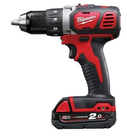 Потужний дриль-шурупокрут Milwaukee M18 BDD-202C Lі-Іon : АКБ 18V, 2 Аh, 50 Нм, 2 акума + зарядне + кейс 4933443555 VSE M18BDD-202C VSE фото