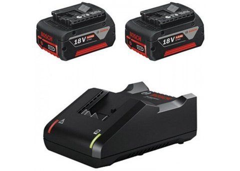 Професійний зарядний пристрій Bosch GAL 18V-40 + 2 АКБ 18V 4Аh Bosch GBA (1600A019S0) 1600A019S0 фото