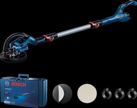 Шлифовальная машина для стен и потолка (жираф) Bosch GTR 550: 550 Вт, 225 мм (06017D4020) VSE 06017D4020 VSE фото