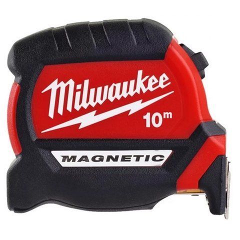 Профессиональная рулетка магнитная PREMIUM MILWAUKEE, 10м, (27мм) (4932464601) 4932464601 фото
