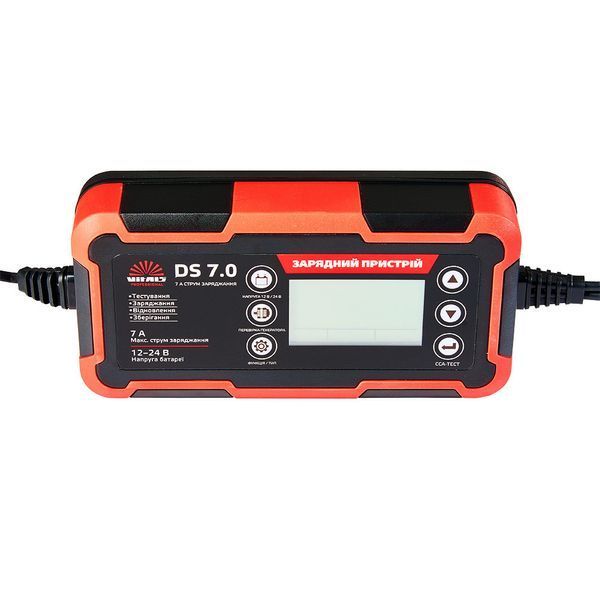 Интеллектуальное зарядное устройство Vitals Professional DS 7.0 140Вт, 12/24В, 3,5/7А, Акб до 120А/ч 000162863 фото