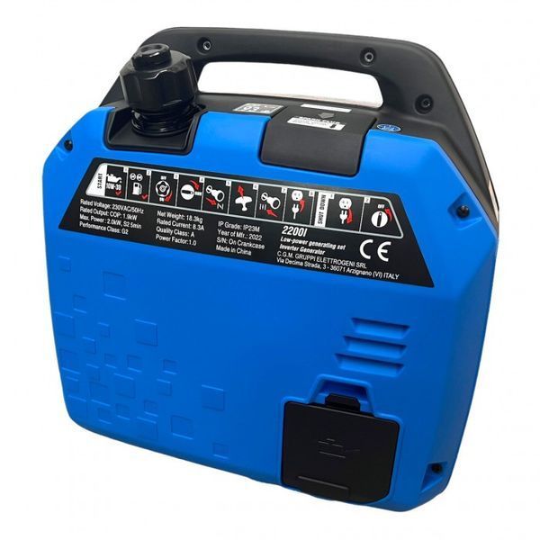 Професійний генератор інверторний бензиновий CGM DK2200I : 1.8/2.0 кВт бензогенератор ІТАЛІЯ DK2200i VSE фото