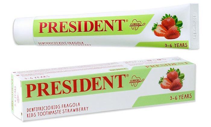Детская зубная паста PresiDENT Kids для детей от 3 до 6 лет 50 мл 8089-9- фото