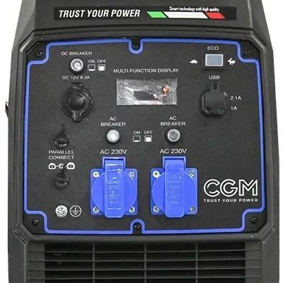 Професійний генератор інверторний бензиновий CGM DK3300I : 3.0/3.3 кВт бензогенератор ІТАЛІЯ DK3200i VSE фото