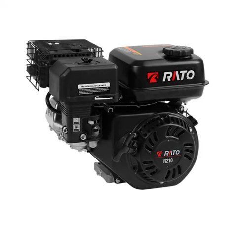 Бензиновый двигатель Rato R210 PF:вал 19 мм, 6 л.с / 4400 Вт - мощность двигателя,3600 об/мин VSE R210PF вал 19мм VSE фото