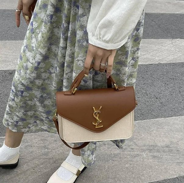 Стильная, изысканная женская сумка в стиле известного Yves Saint Laurent/Ів Сен-Лоран С14-2 фото