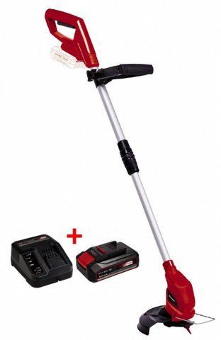 Акумуляторна газонокосарка тример Einhell GC-CT 18/24 Li &mdash; Solo 8500 об./хв + зарядний акумулятор 18V 3411123, 4512097 фото