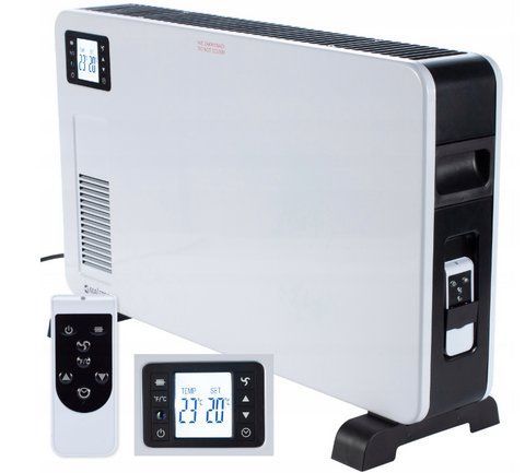 Конвекторний обігрівач Maltec CH3500DW з обдуванням + пульт управління: 2300 Вт, 25 м2, Польща CH3500DW фото
