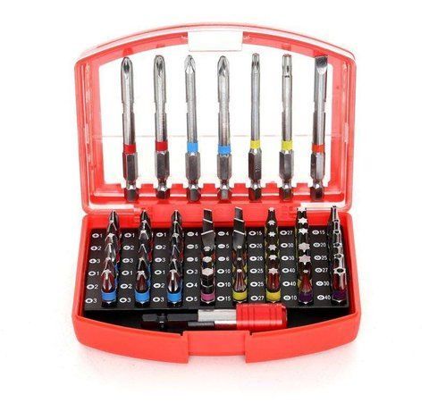 Набор бит из 56 предметов TORX, 1/4 - 25мм, 75мм TAGRED TA1206 TA1206 фото