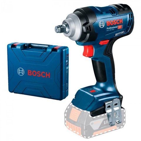 Профессиональный аккумуляторный ударный гайковерт Bosch Professional GDS 18V-400 без АКБ 400 Hm 06019K0021 VSE фото