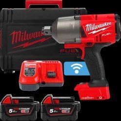 Профессиональный гайкокрут высокомоментный MILWAUKEE 3/4 дюйма(2034Нм) M18 FUEL ONEFHIWF34-502X ONE-KEY 4933459730 фото