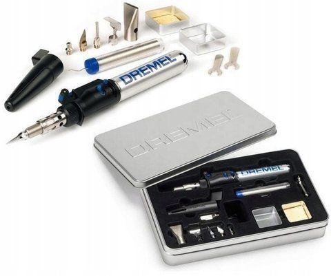 Газовый паяльник Dremel Versatip Hobby газ бутан 6 операций паяльник dremel для хобби F0132000JC VSE фото