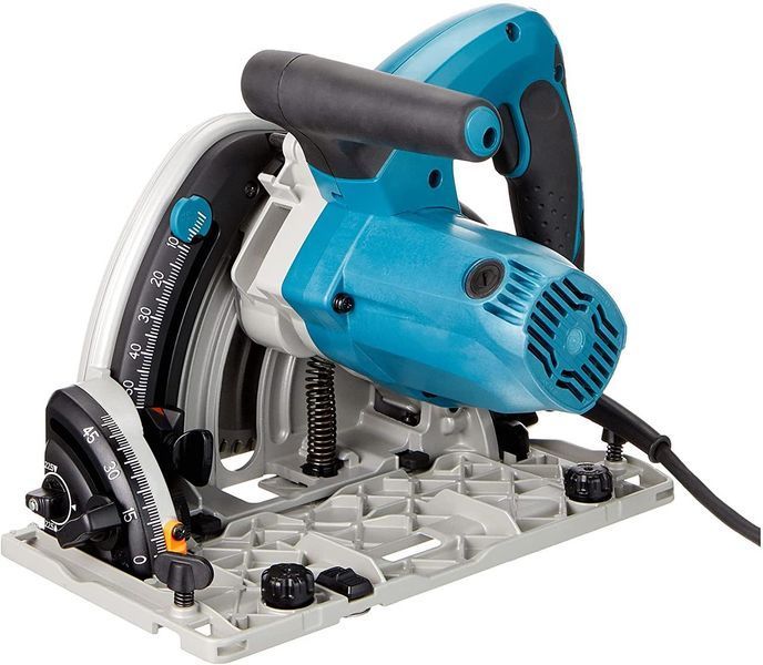 Профессиональная ручная погружная дисковая пила Makita SP6000 : 1300 Вт, 165мм, 55мм VSE SP6000 VSE фото