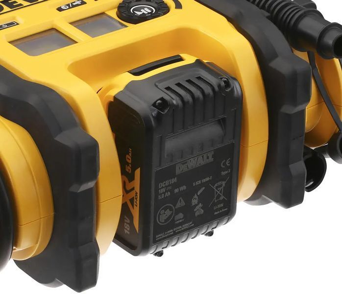 Профессиональный компрессор воздушный аккумуляторный DeWALT DCC018N: без АКБ, 11бар (DCC018N) DCC018N фото