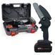 Ручная аккумуляторная садовая мини пила для обрезки веток GETFORCE 48V + 2 шины и 2 цепи 4545456 7 77 фото 5