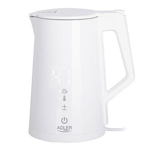 Чайник електричний Adler AD 1345 білий 1.7 л 40-100 &deg;C 5903887807425 фото