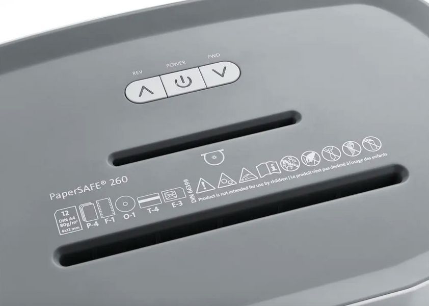 Шредер DAHLE PS 260, 12 аркушів, безперервний режим роботи 23260- 16172 фото