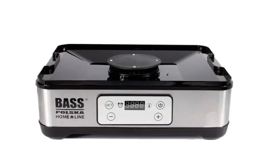 Сушарка для овочів і фруктів Bass Polska BH 10603 чорний 300 Вт з регульованими лотками (10603) 0431 фото