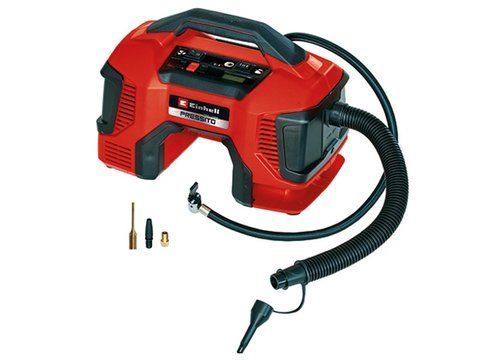 Аккумуляторный компрессор Einhell Pressito 18/21 - Solo (4020467) без АКБ и зарядного: 3450 об/мин, 21 л/мин. 4020467 фото