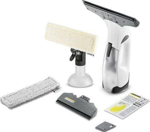 Мощный пылесос оконный аккумуляторный Karcher WV 2 Premium : рабочая ширина насадки 170 мм 280 мм VSE 1.633-216.0 VSE фото