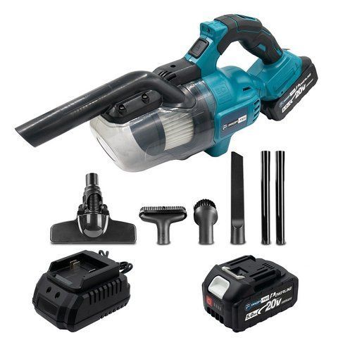 Мощный аккумуляторный пылесос PROFI-TEC PHV200BL POWERLine: с АКБ 2шт-20V 5.0 Ah, 8 бар,бак 600 мл VSE PHV200BL VSE фото