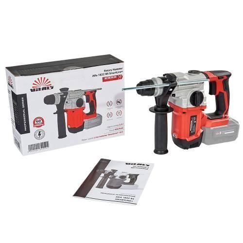 Перфоратор акумуляторний бочковий Vitals Professional ARa 1822 BS SmartLine+ 2.2 Дж SDS-plus 000184450 фото