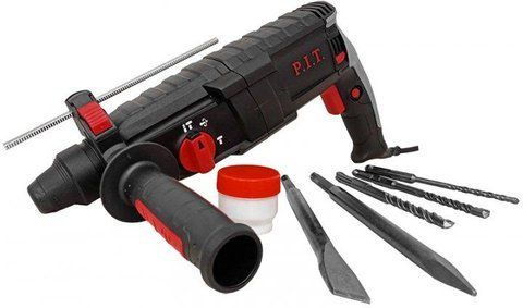 Перфоратор прямой электрический PIT PBH28-C: 1050Вт, патрон SDS+, 3,2 Дж, 3 режима VSE PBH28-C VSE фото
