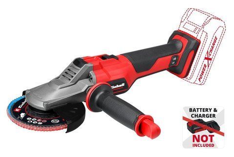 Акумуляторна кутова шліфувальна машина болгарка Einhell TP-AG 18/125 F Li BL &mdash; Solo 125 мм 4431175 фото