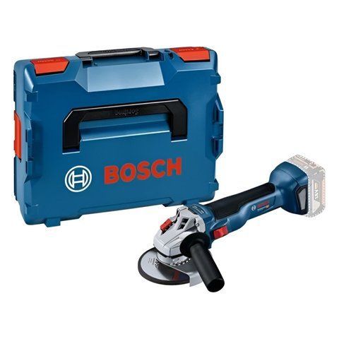 Профессиональная угловая шлифмашина аккумуляторная Bosch GWS 18V-11 S Professional: без АКБ в кейсе L-BOXX 136 (06019N4001) 06019N4001 фото