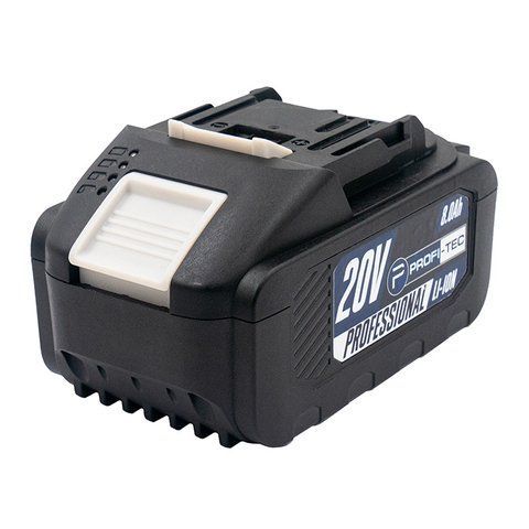 Акумуляторна батарея PROFI-TEC PT2080EP POWERLine : 20V, 8.0 Аh, з індикатором заряду VSE 005851 VSE фото