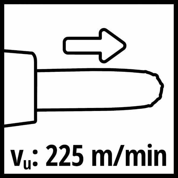 Насадка - цепная пила к Einhell GE-НН 18/45 Li T (3410835) 3410835 фото